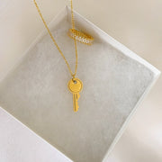 Happy Key Necklace