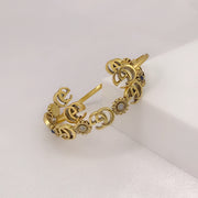 Flower GG Cuff Bracelet